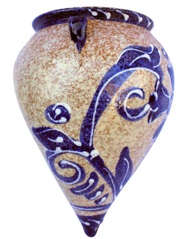 Wall Planter - Spanish Orza de Pico (Spanish Azul) - Hand Painted in Spain